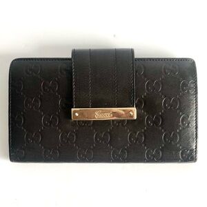 Gucci Black Leather Wallet